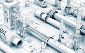 4. Industrial Pipeline Design and Drafting