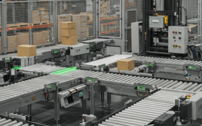 Energy recovery in Material handling conveyors