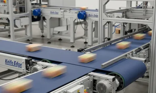 Knife Edge Modular Belt Conveyor