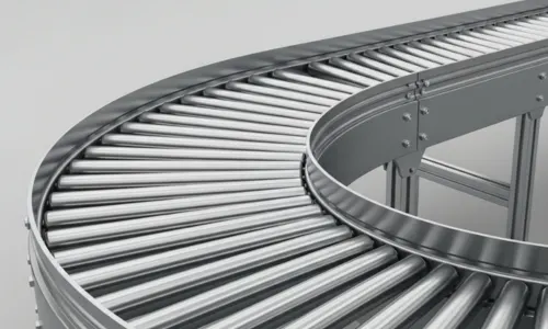 Curve Gravity Roller Conveyor