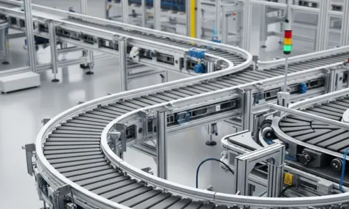 Modular Belt Curve Conveyor