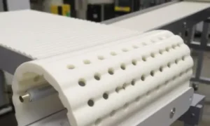 Grades: M24, HR, SHR, UHR, FR, FDA-approved PVC Sidewall Cleated Conveyor Belt