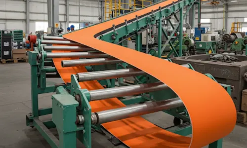 SHR Grade Heat-Resistant Conveyor Belt (Rubber)