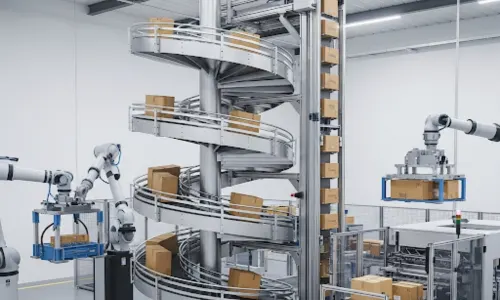 Spiral Conveyor System – Versatile & Space-Efficient