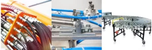 pneumatic vs hydraulic vs electrical powered conveying system