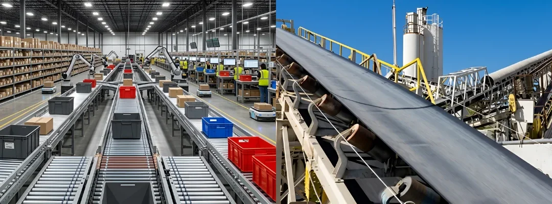 Indoor vs Outdoor Conveyor design considerations