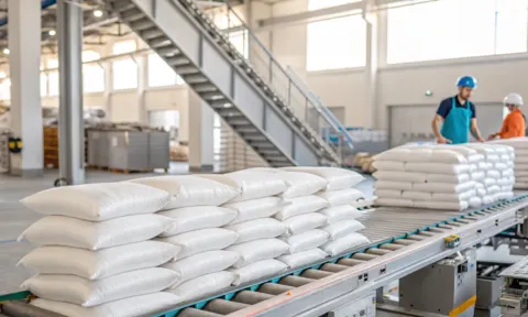 Benefits of using gypsum plaster bag loading conveyor