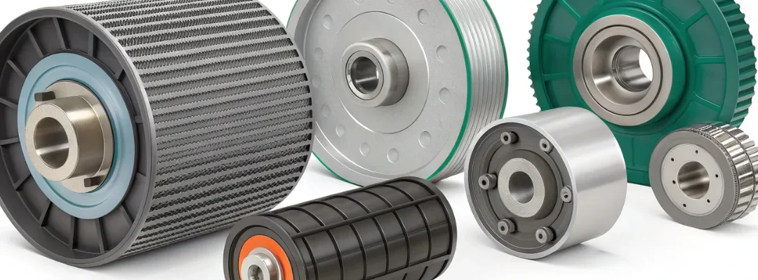 Conveyor Pulley Types – Functions, Features & Applications