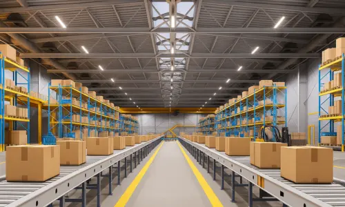 Conveyors in Automated Retail Fulfillment Centers