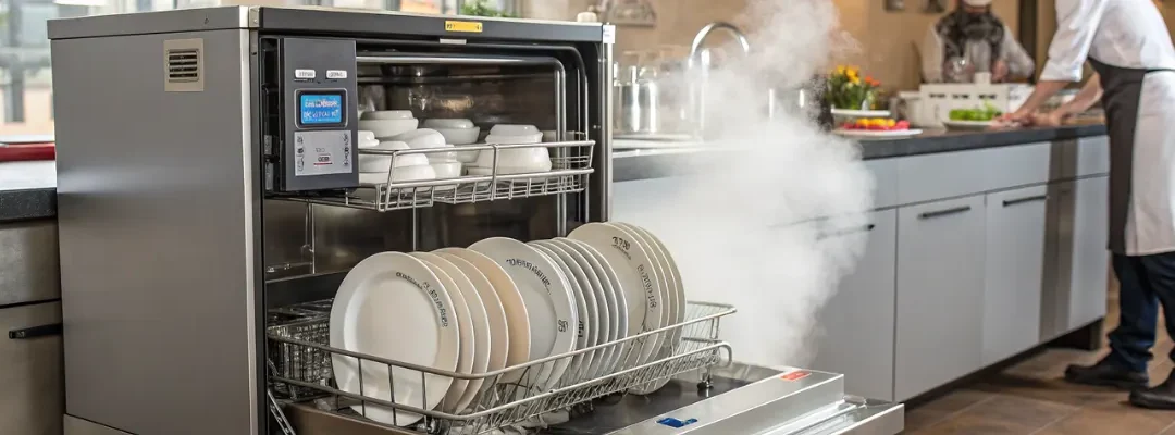 How Commercial Dishwashers Save Time, Water, and Energy