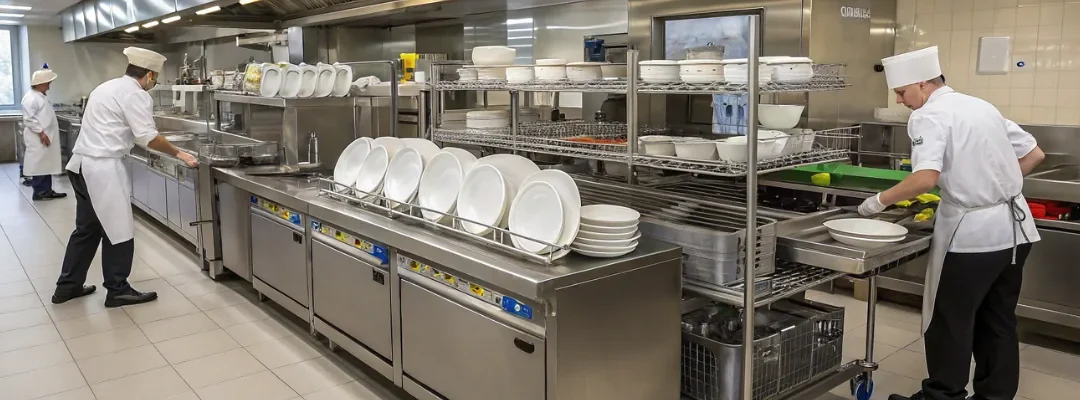 Why Industrial Kitchens Depend on Heavy-Duty Dishwashers