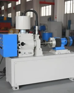How works pipe cutting machine