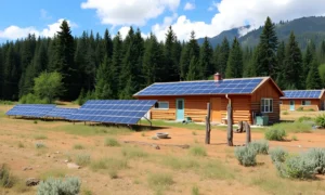 Off-Grid Solar farm
