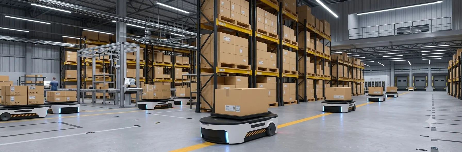 Autonomous Mobile Robots for Industrial Material Movement