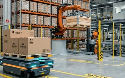 How Robotics Improves Safety in Industrial Material Handling Operations