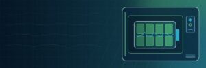 Abstract technical environmental testing illustration for battery and energy-storage environmental testing