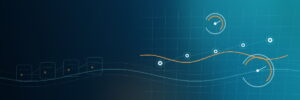 Industrial dashboard concept showing sensors and live trends for incoming water quality monitoring